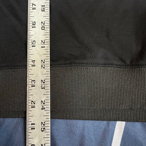 Black "Mama" Leopard Heart Sweatshirt – Cozy Graphic Pullover Size XL - Picture 4 of 5